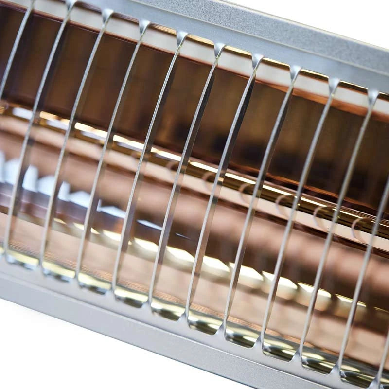 Riscaldatore da esterni a parete 1500W, GT, 51 cm - Argento