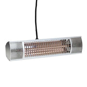 Riscaldatore da esterni a parete 1500W, GT, 51 cm - Argento