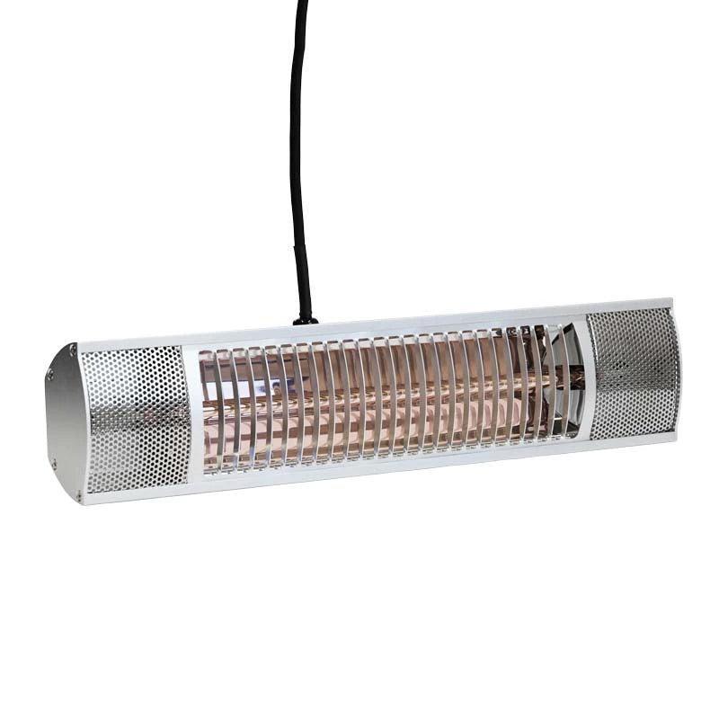 Riscaldatore da esterni a parete 1500W, GT, 51 cm - Argento