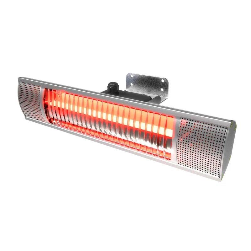 Riscaldatore da esterni a parete 1500W, GT, 51 cm - Argento