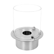 Bruciatore a bioetanolo  tondo da incasso - 2,5 L