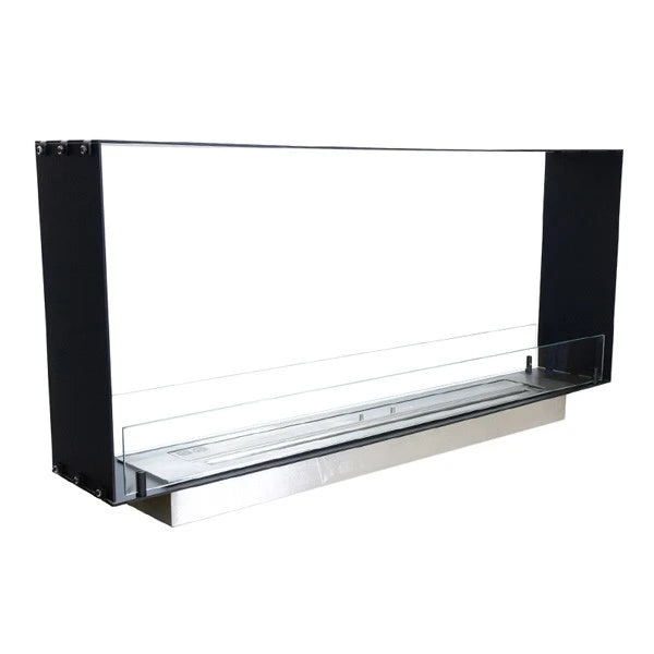 Foco Two 1200 Slim - Biocamino da incasso su due lati