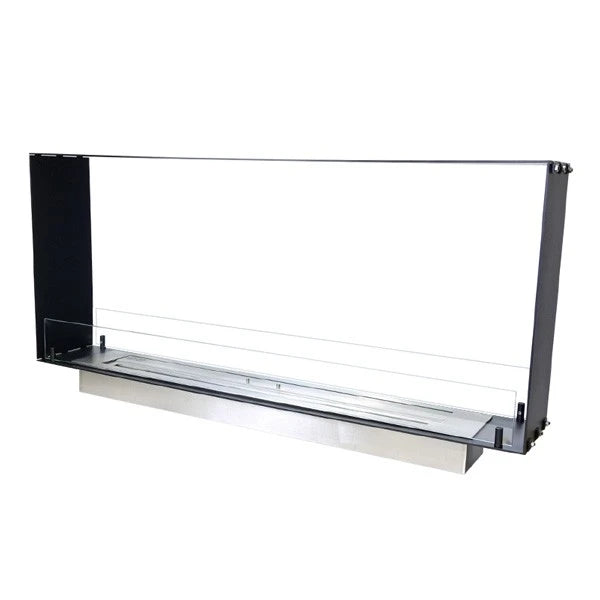 Foco Two 1200 Slim - Biocamino da incasso su due lati