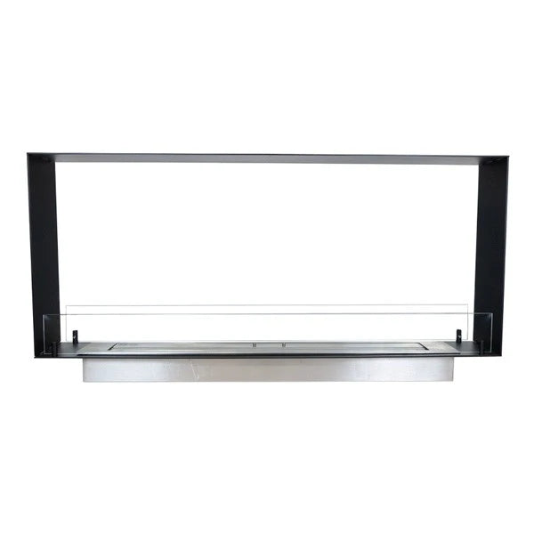 Foco Two 1200 Slim - Biocamino da incasso su due lati