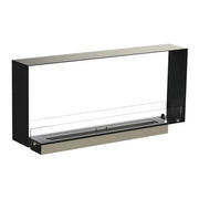 Foco Two 1200 Slim - Biocamino da incasso su due lati
