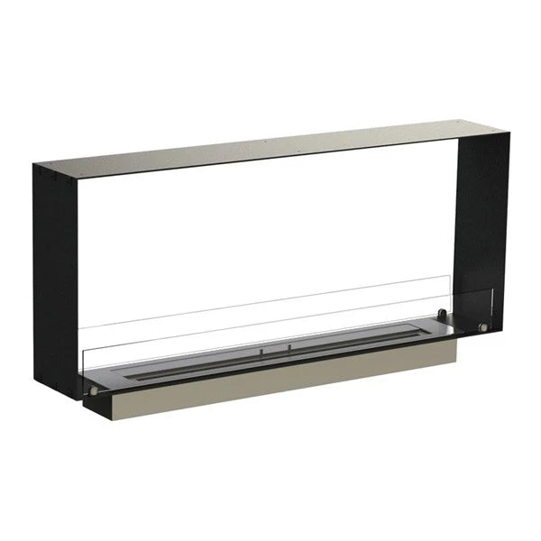 Foco Two 1200 Slim - Biocamino da incasso su due lati