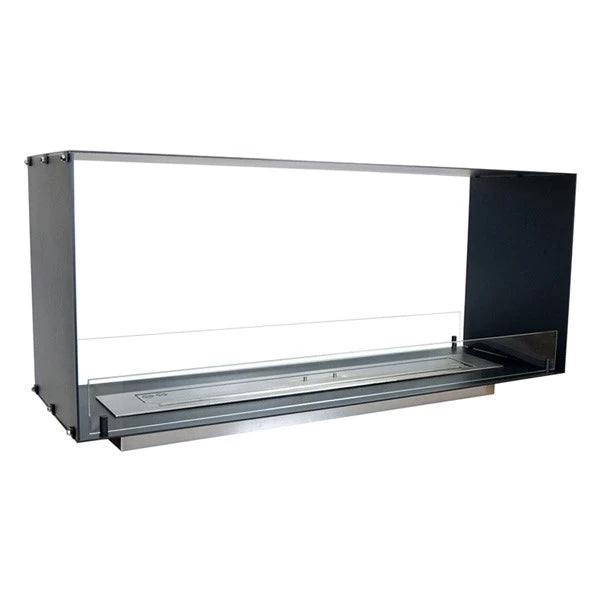 Foco Two 1200 - Biocamino da incasso su due lati