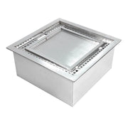 Bruciatore a bioetanolo quadrato - 5,0L - 48 cm