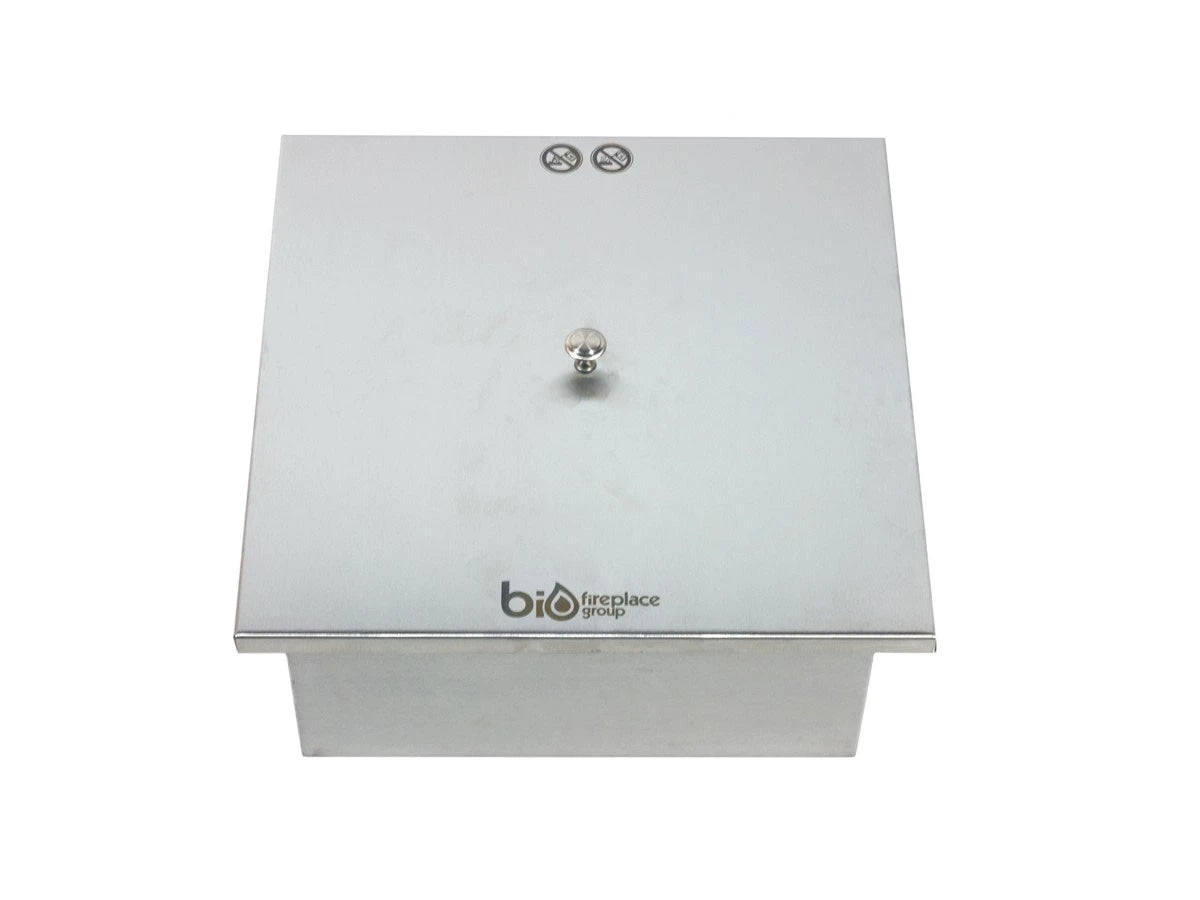 Bruciatore a bioetanolo quadrato - 5,0L - 48 cm