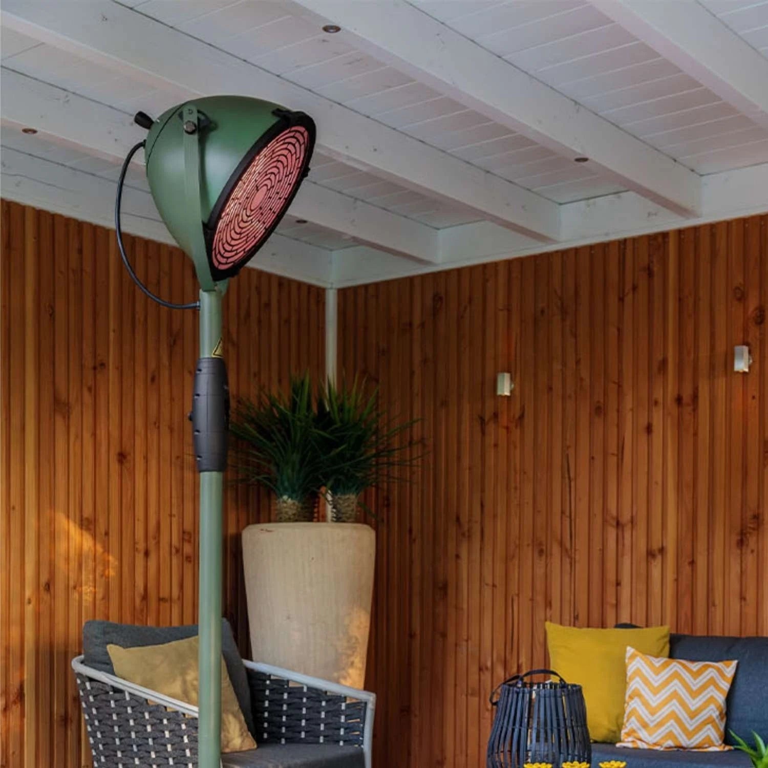 Indus stufa da terrazza a pavimento 2100W