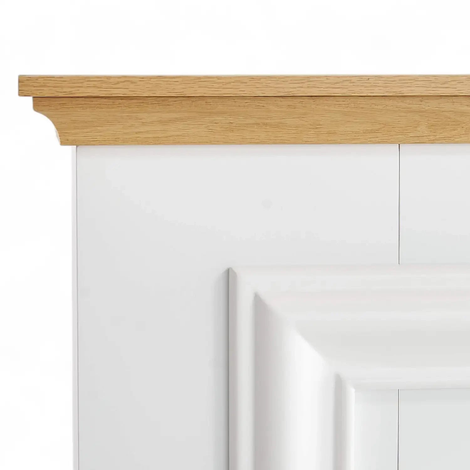 Set Camino Elettrico Marbelya – Bianco / Rovere Naturale