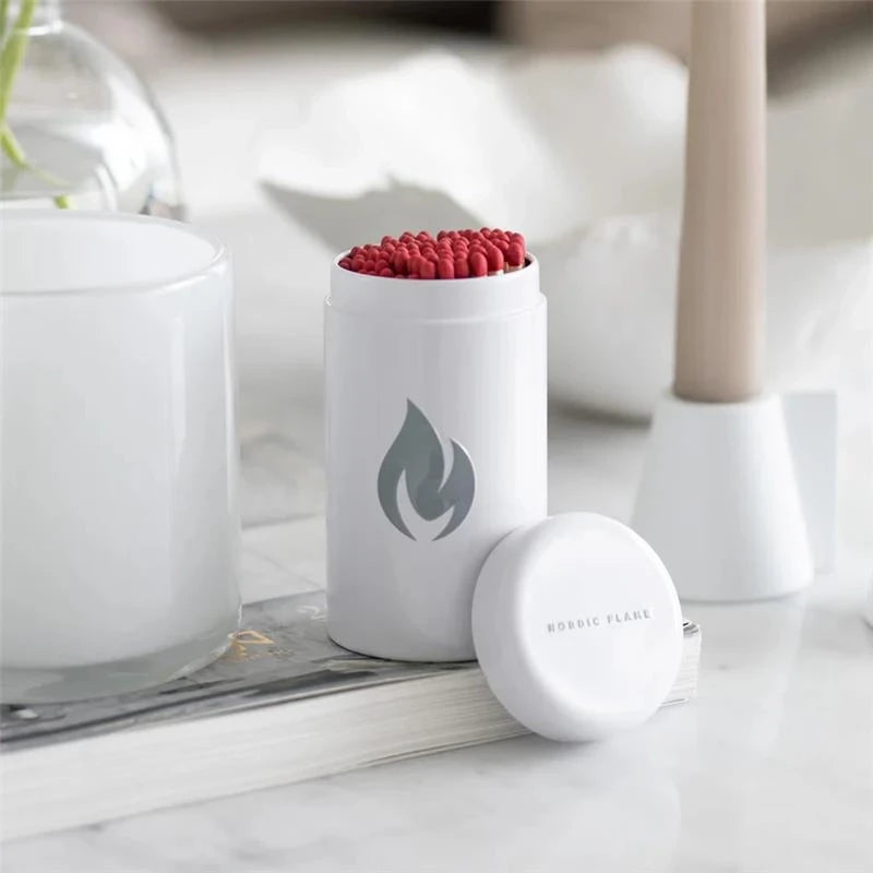 Porta fiammiferi Design – Bianco