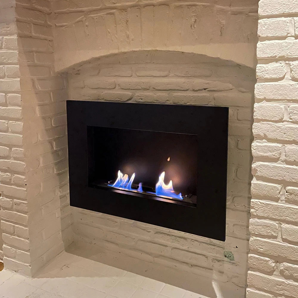 Murus 800 - Biocamino nero - fino a 3 kW di calore