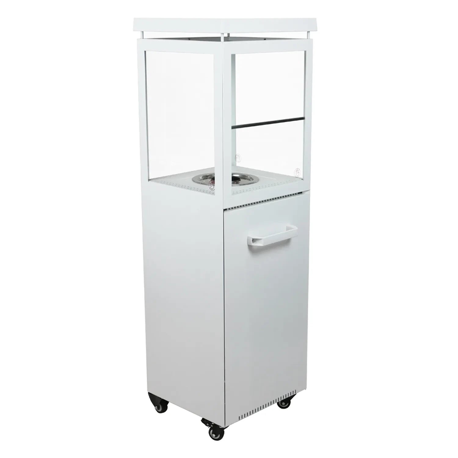 Muztag Premium Fire Paris Bianco - Riscaldatore a bioetanolo