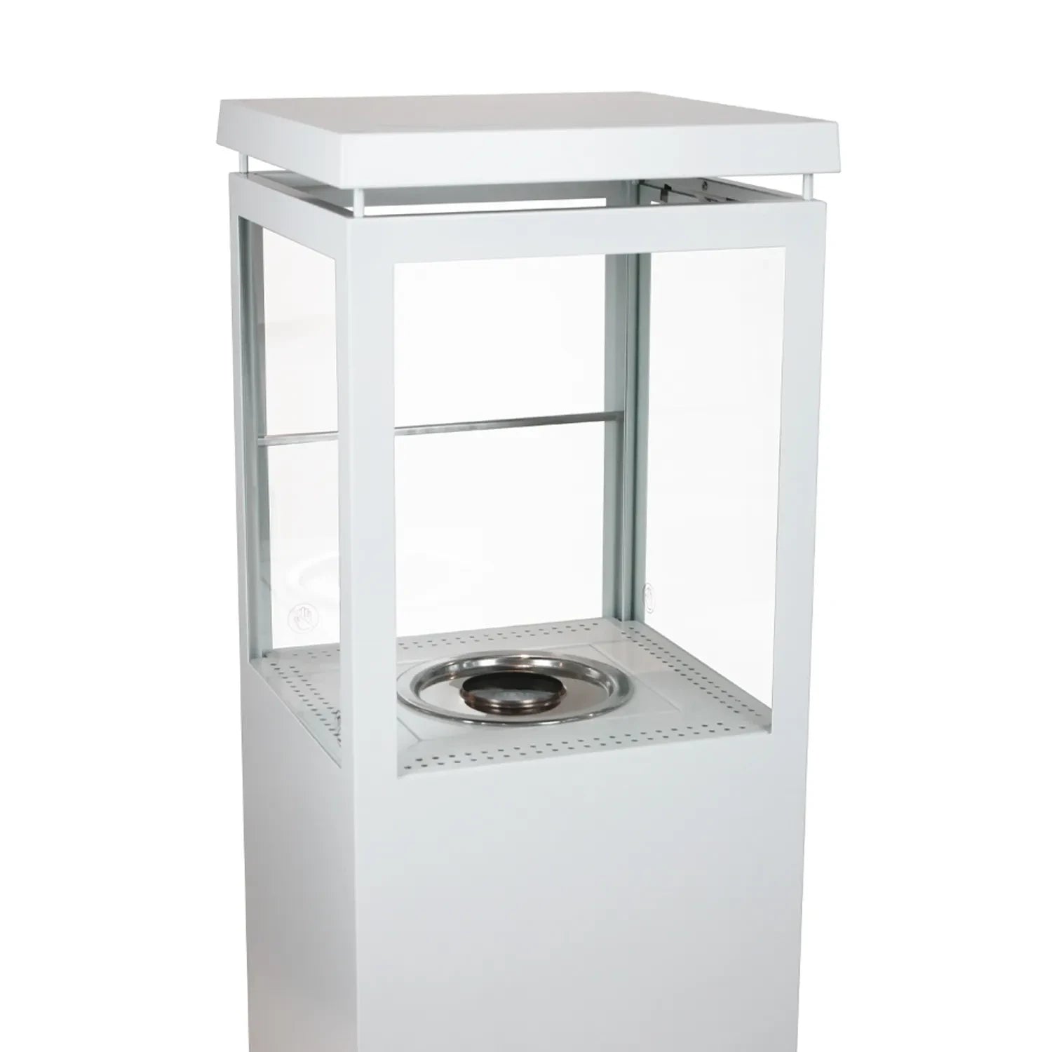Muztag Premium Fire Paris Bianco - Riscaldatore a bioetanolo