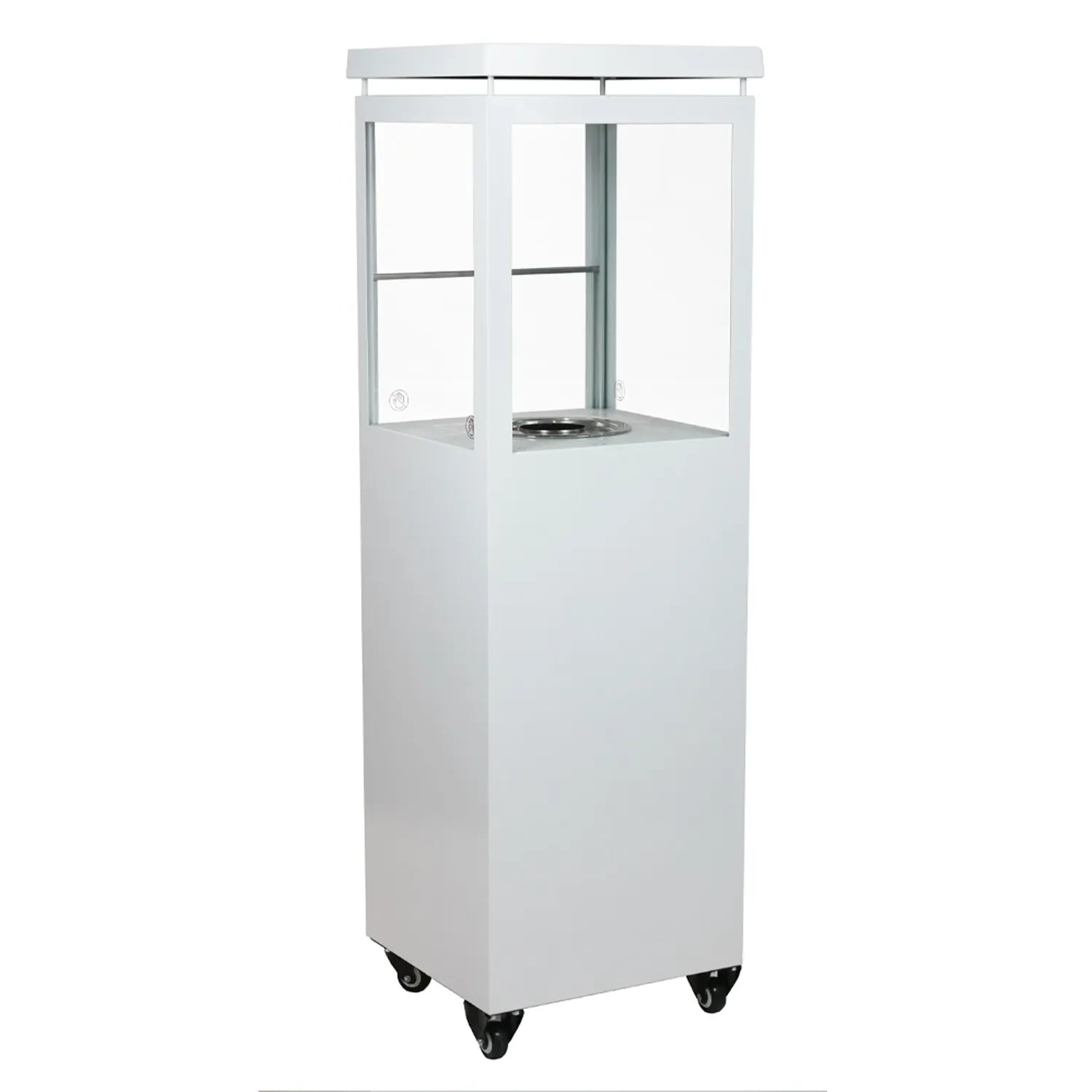 Muztag Premium Fire Paris Bianco - Riscaldatore a bioetanolo