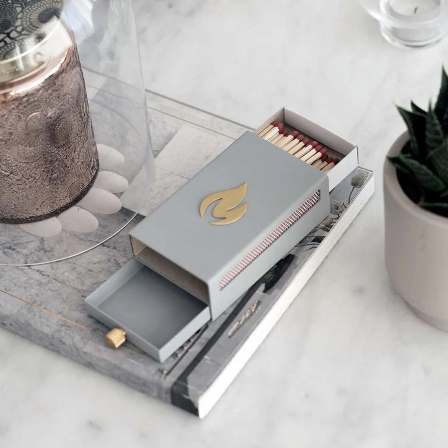 Fiammiferi Matchbox – Grigio