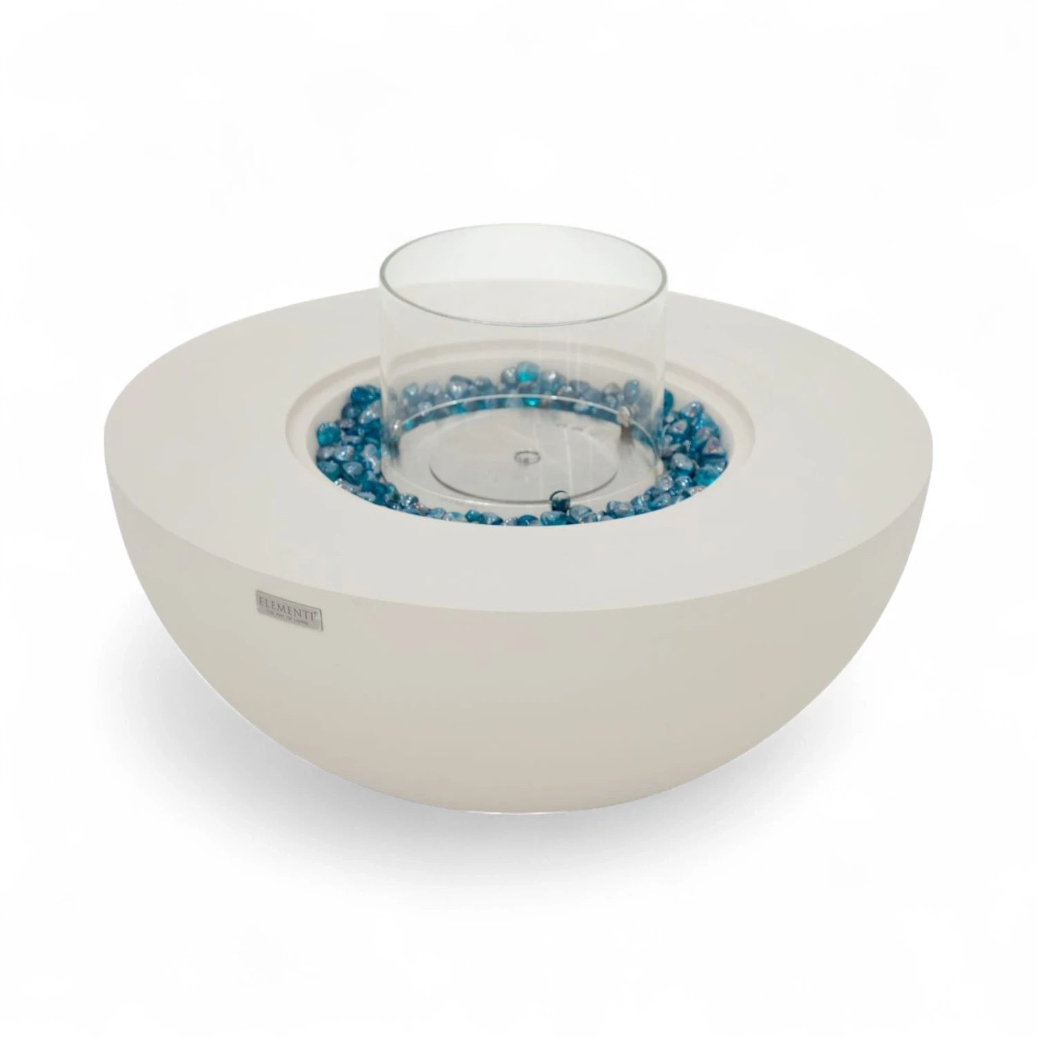 ROCA Braciere a Bioetanolo – Bianco Crema