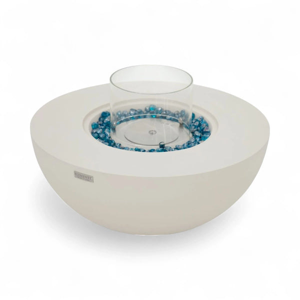 ROCA Braciere a Bioetanolo – Bianco Crema