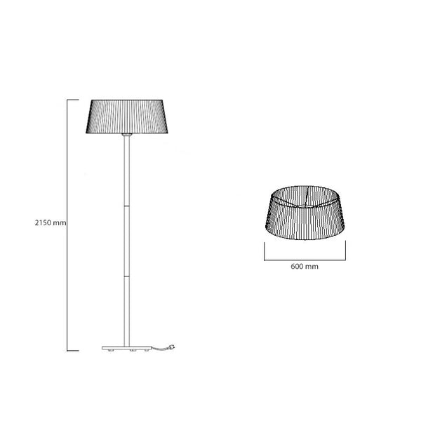 Riscaldatore da terra  900-1200-2100 W
