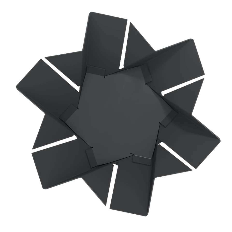 Bodø - Braciere da esterno con sei supporti
