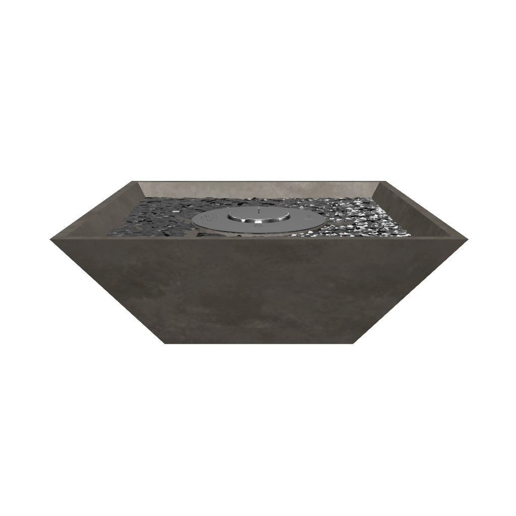 Nova 850 - Caminetto da esterno a bioetanolo Graphite