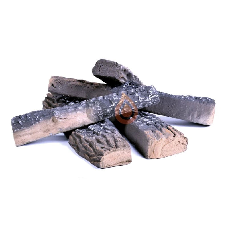 Legno decorativo in ceramica - 5 pezzi