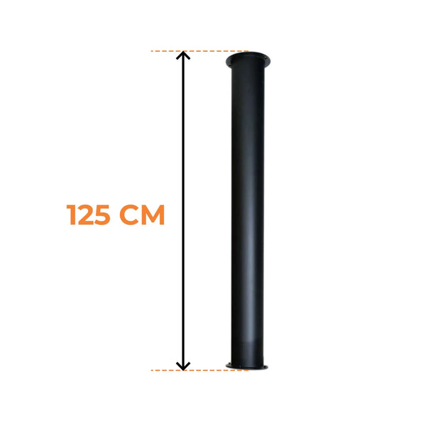 Tubo Toronto 125 cm – Lunghezza totale 165 cm