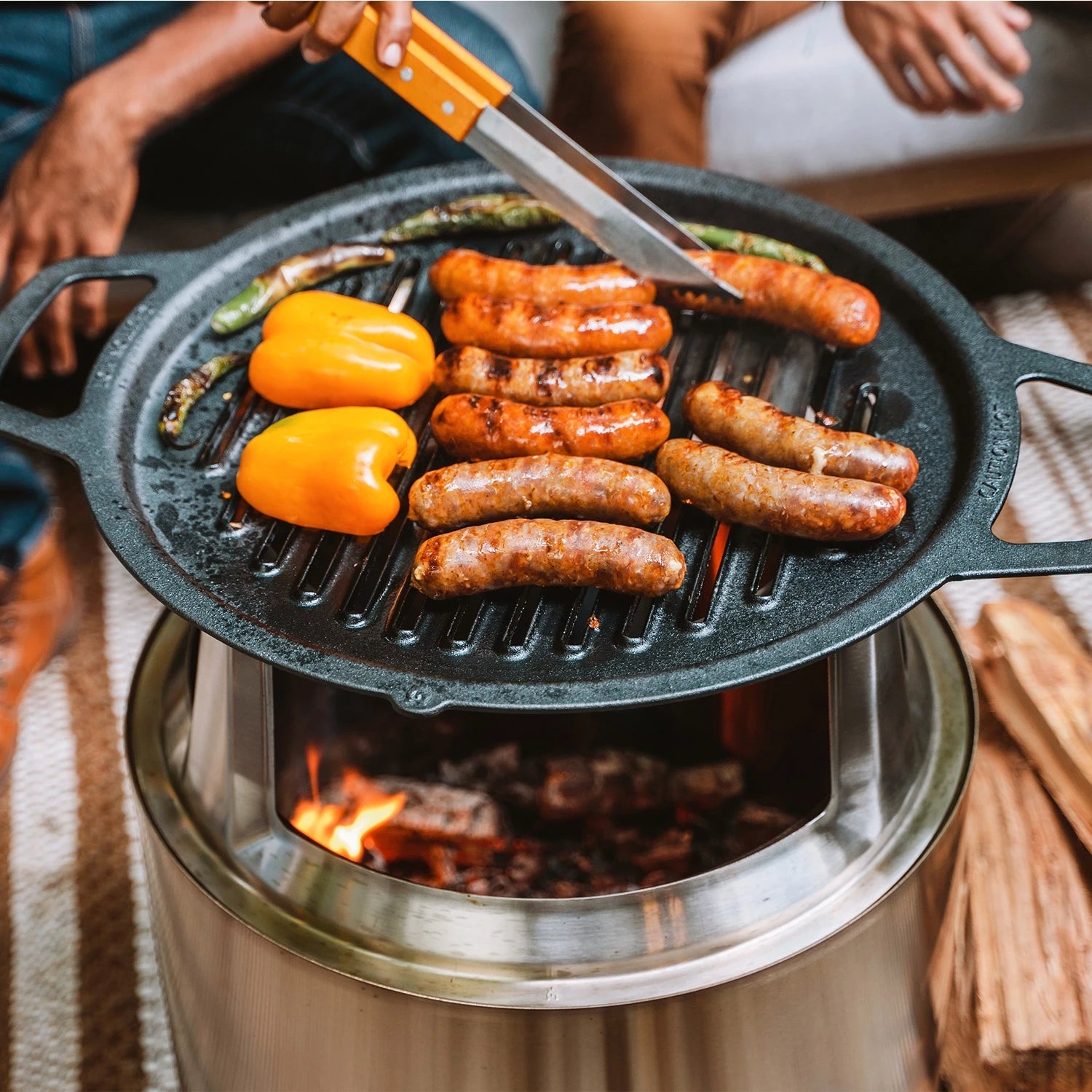 Girglia + Bonfire HUB - Attrezzatura da cucina all'aperto