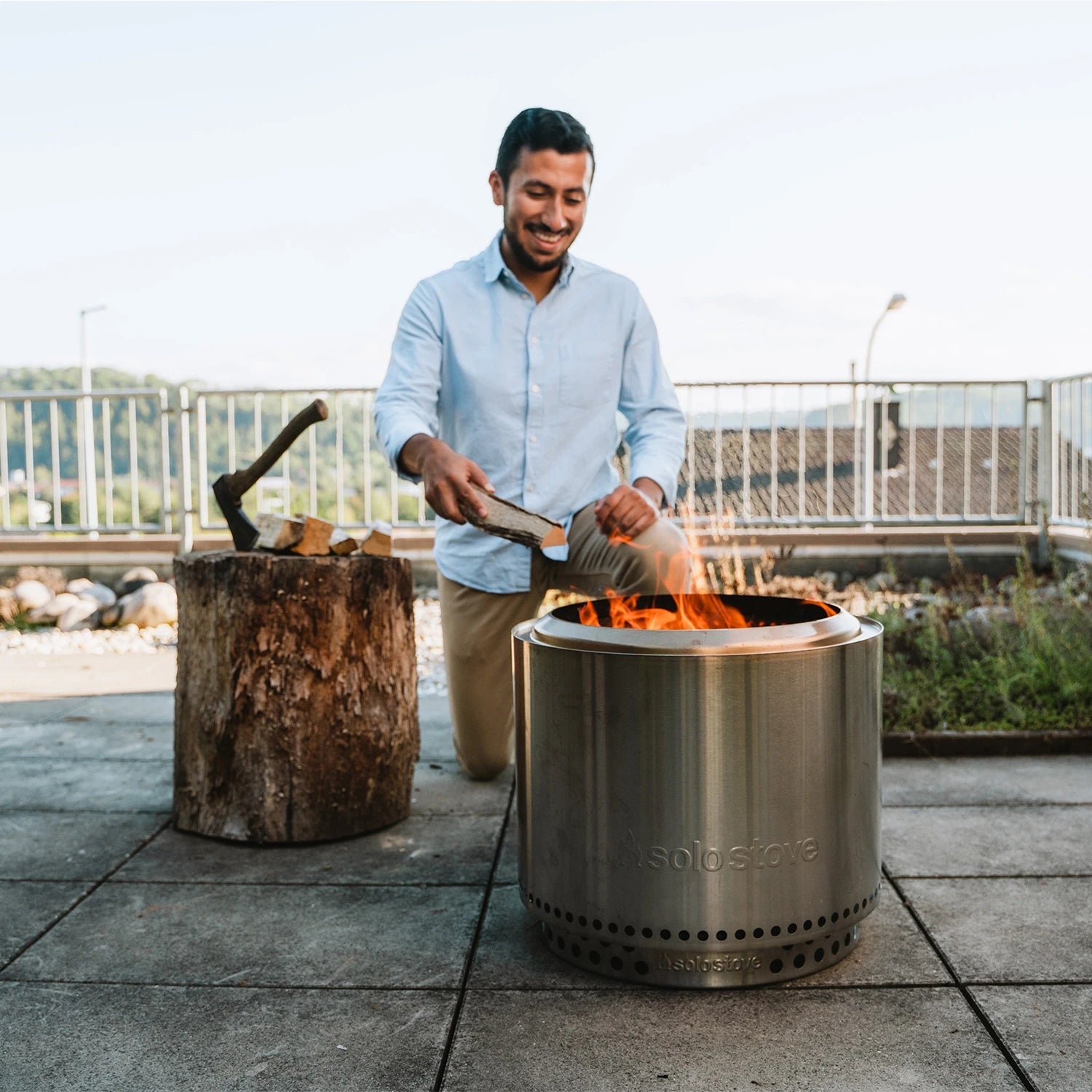 Bonfire + Stand 2.0 - Braciere senza fumo