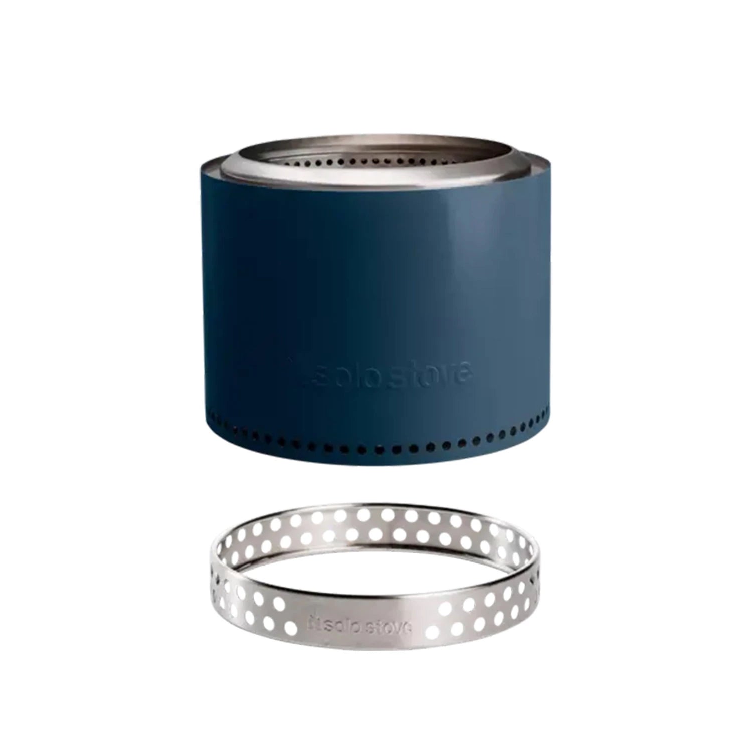 Bonfire + Stand 2.0 - Braciere senza fumo - Blu Petrolio