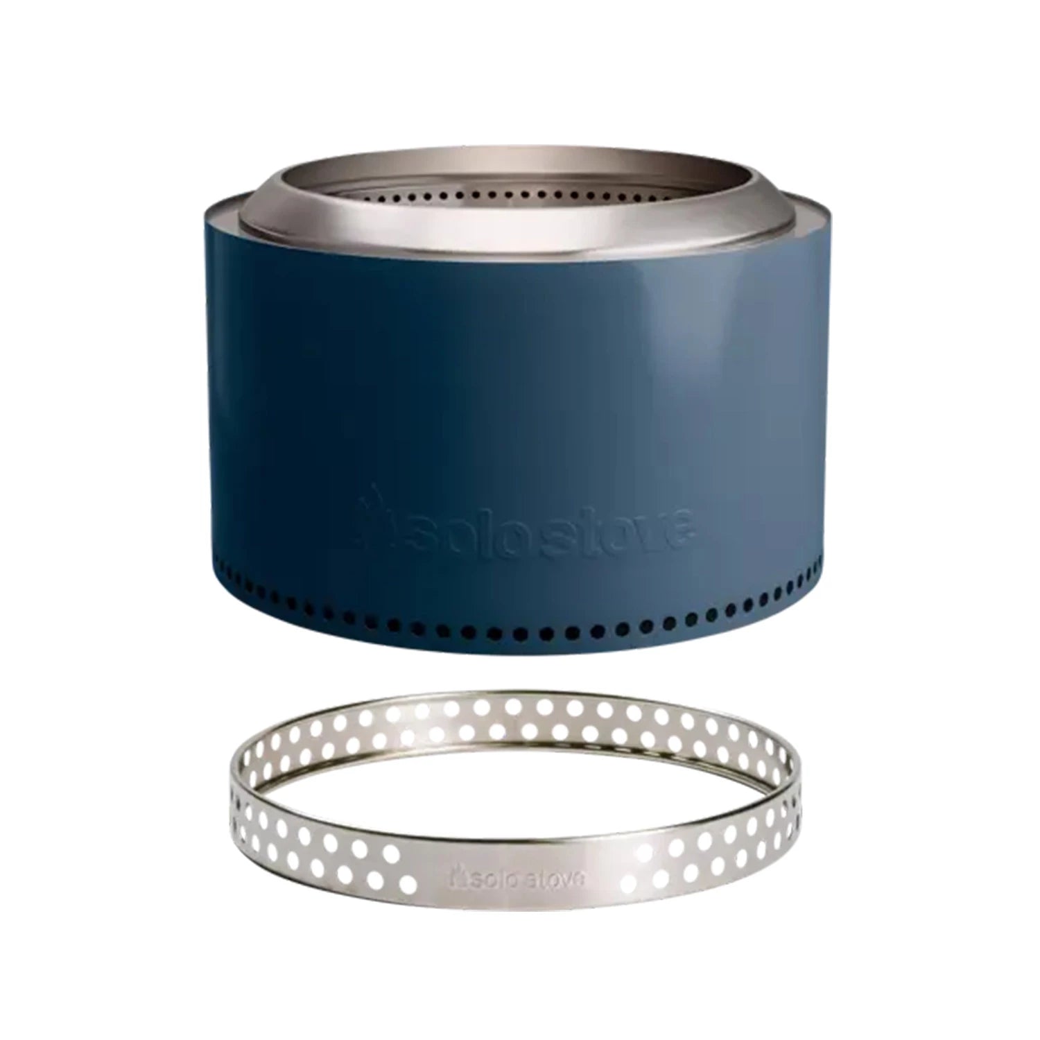 Yukon + Stand 2.0 - Braciere senza fumo - Blu Petrolio