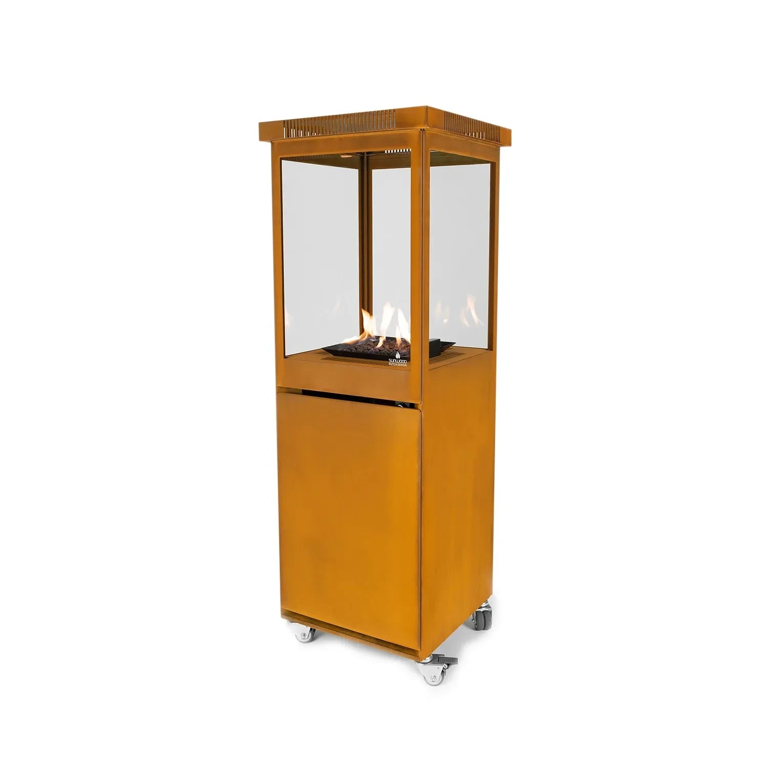 Marino Premium - Riscaldatore da esterno Corten Steel