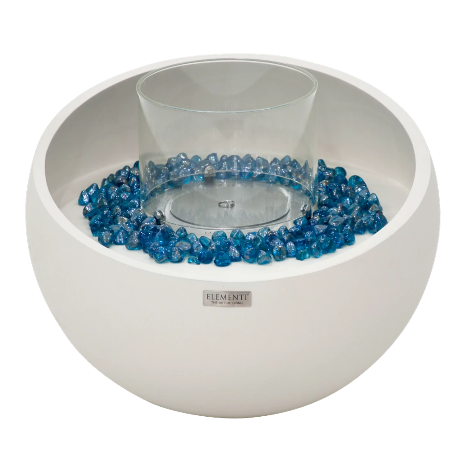 FIRENZE Braciere a Bioetanolo– Bianco Crema