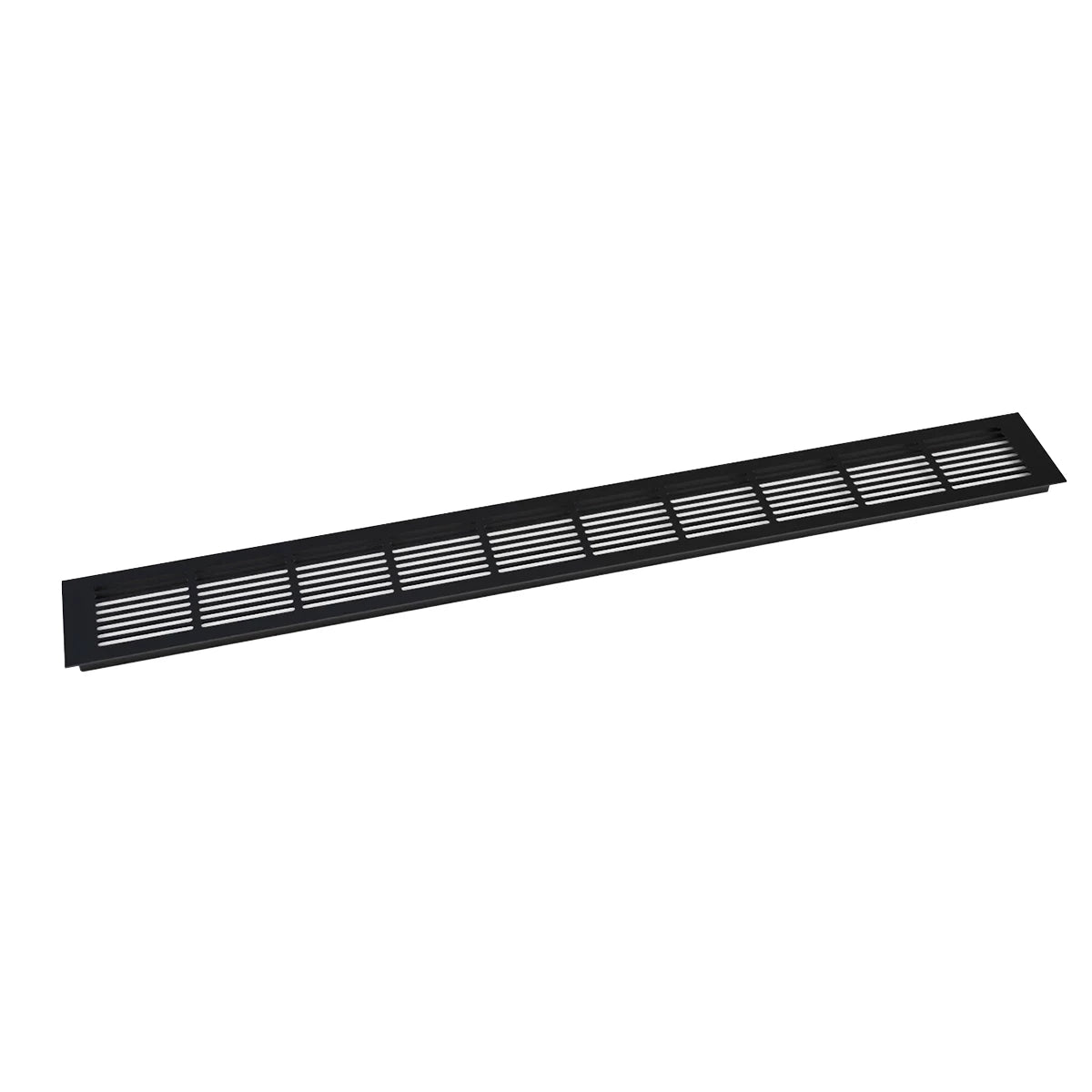 Griglia di ventilazione nera - 100x11 cm - 420 cm²