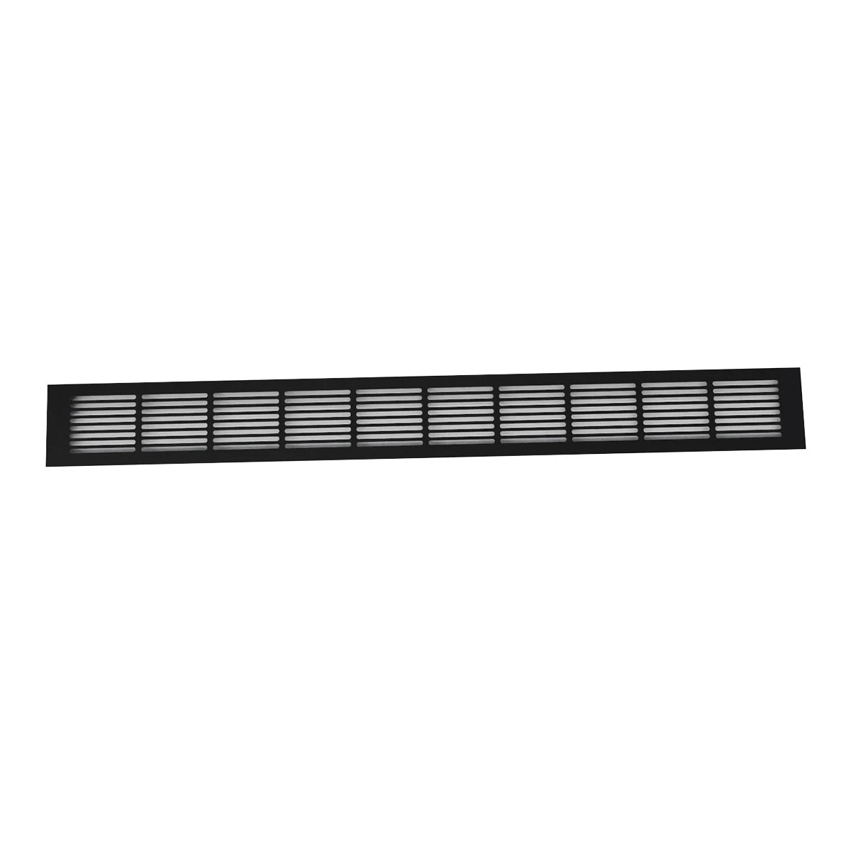 Griglia di ventilazione nera - 100x11 cm - 420 cm²