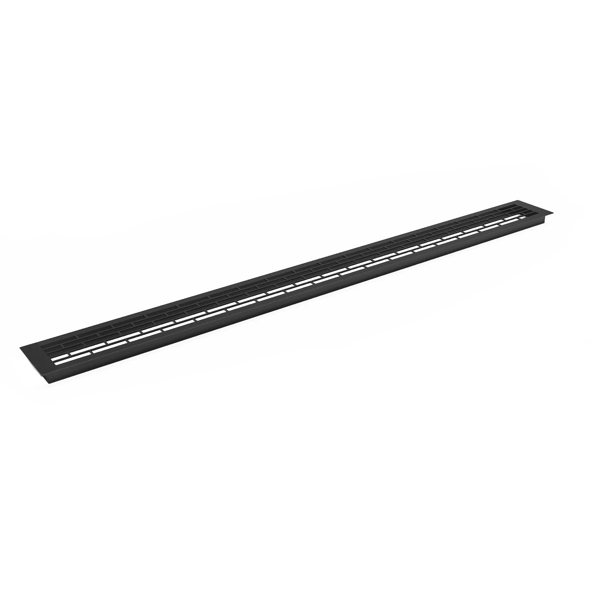 Griglia di ventilazione nera - 100x9 cm - 450 cm²