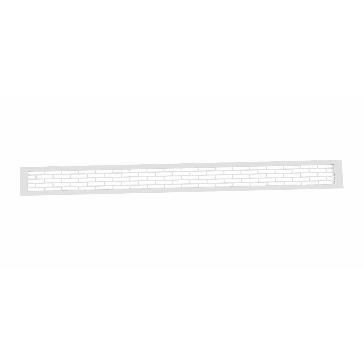 Griglia di ventilazione bianca - 100x9 cm - 450 cm²