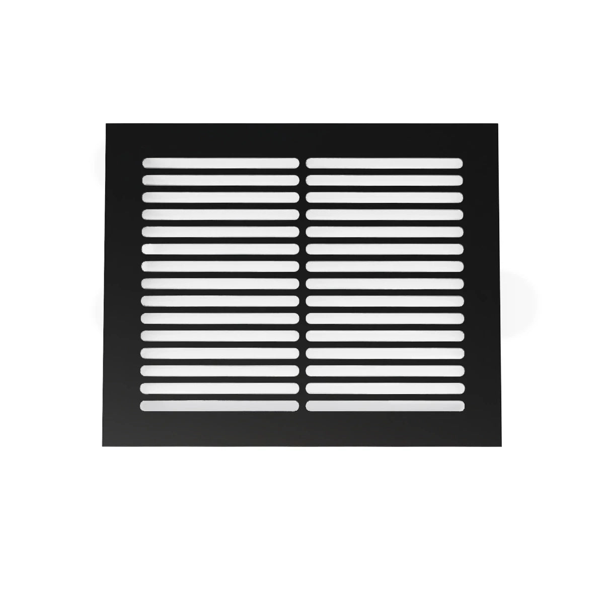 Griglia di ventilazione nera - 25x20,5 cm - 210 cm²
