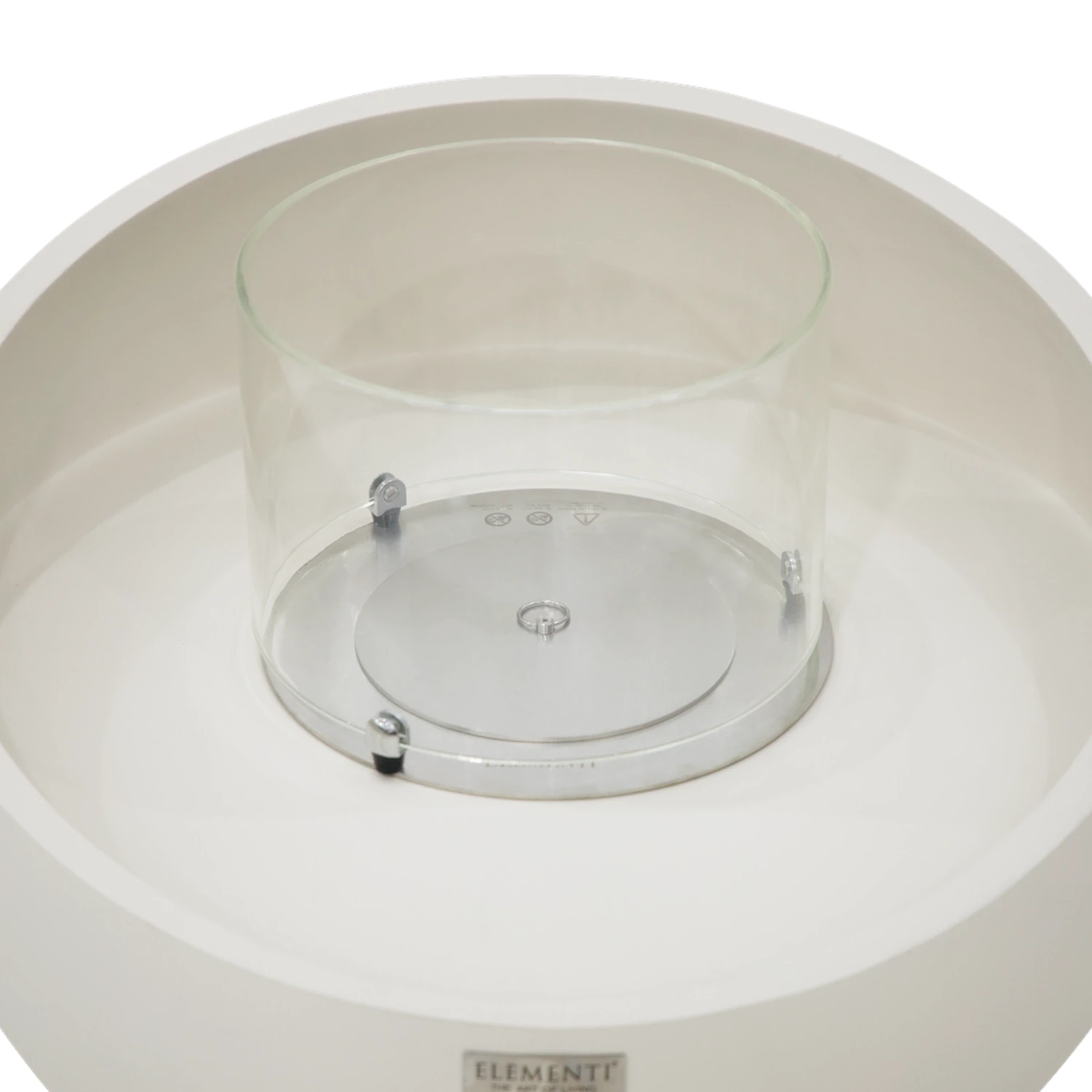 FIRENZE Braciere a Bioetanolo– Bianco Crema