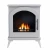 ScandiFlames Austin - Stufa a bioetanolo in legno con finish bianco