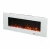 ScandiFlames Electric - Camino elettrico a parete Azurite 127 cm - Bianco