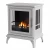 ScandiFlames Nashville - Stufa a bioetanolo bianca con design tradizionale e finish bianco