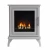 ScandiFlames Nashville - Stufa a bioetanolo bianca con design tradizionale e finish bianco