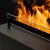 Cool Flame 1500 Pro Insert - Bruciatore a vapore acqueo nero con effetto fiamma realistico