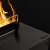 Cool Flame 1500 Pro Insert - Bruciatore a vapore acqueo nero con effetto fiamma realistico